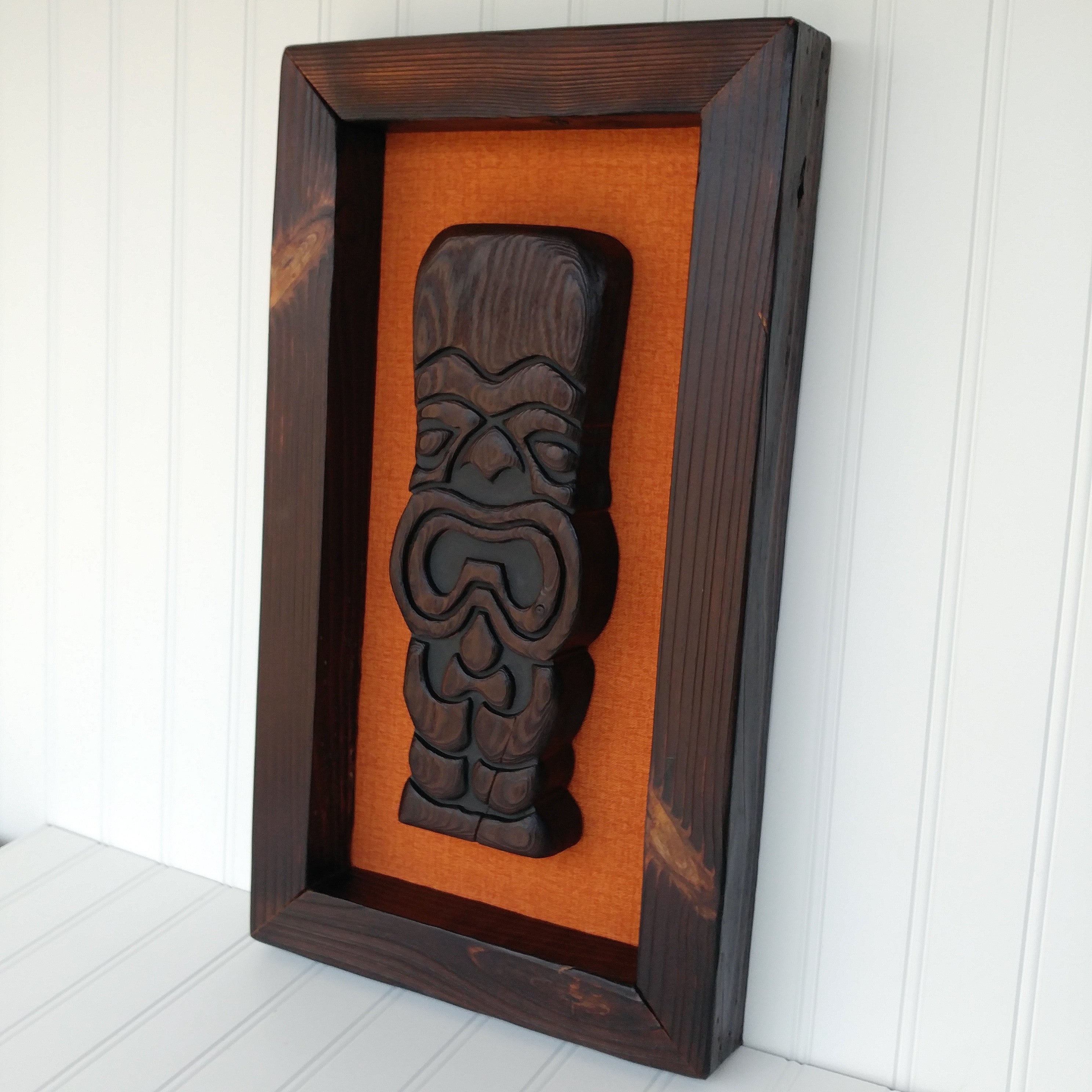 Islander Pattern Frame Framed Islander - Orange – Taboo Island