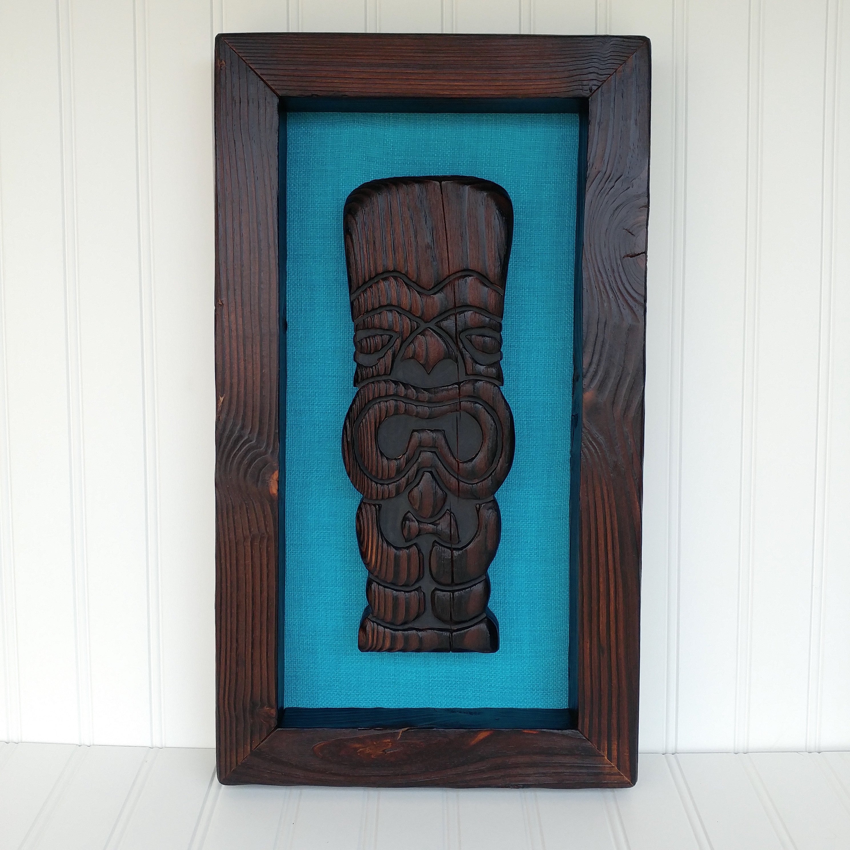 Islander Pattern Frame Framed Islander - Turquoise – Taboo Island