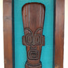 Framed Tropics Tiki - Turquoise