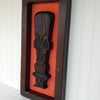 Framed Tropics Tiki - Coral