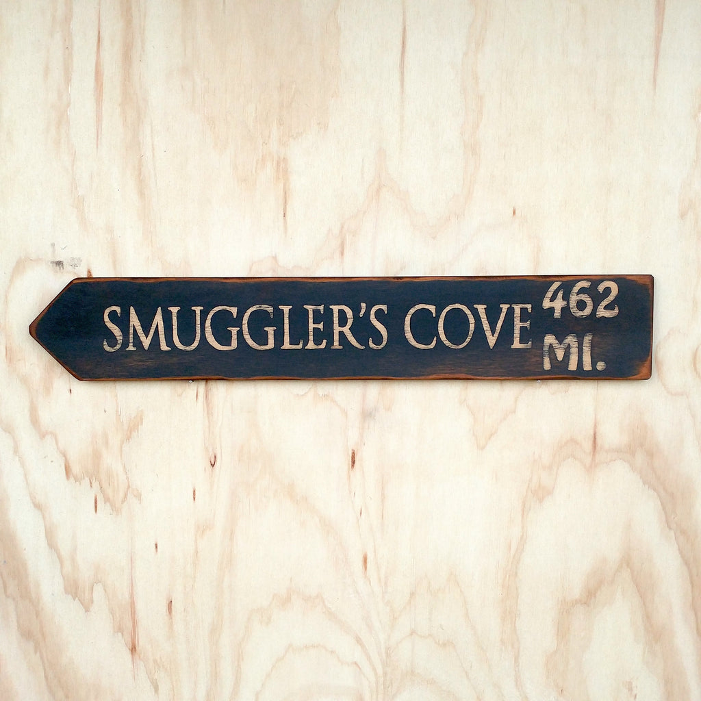 Smugglers Cove Directional Arrow