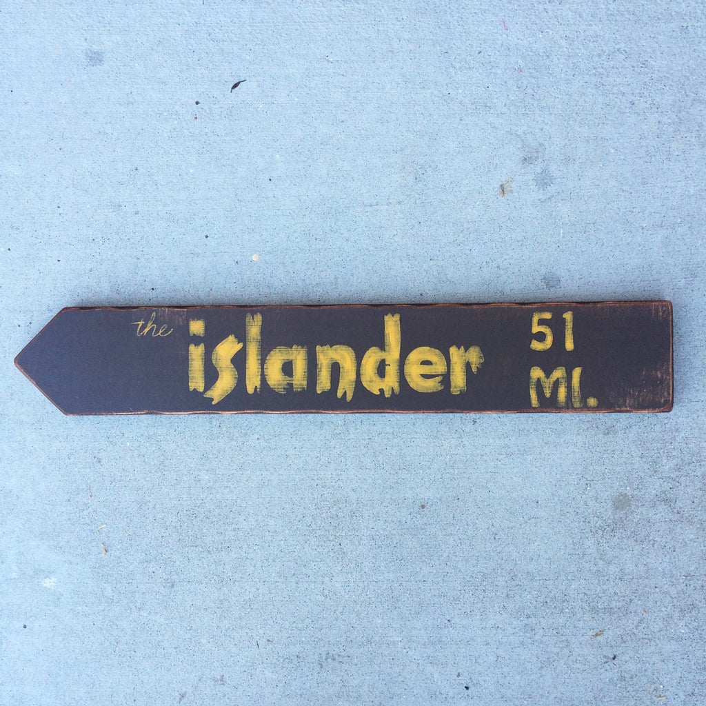 The Islander Directional Arrow