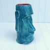 Classic Moai Tiki Mug - Spotted Turquoise