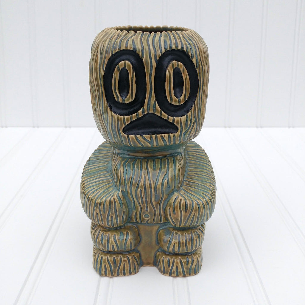 Woody Tiki Mug - Turquoise