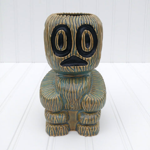 Woody Tiki Mug - Turquoise