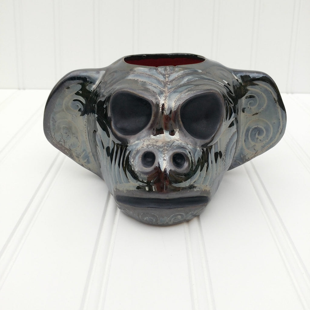 Mean Maori Monkey - Tanished Silver
