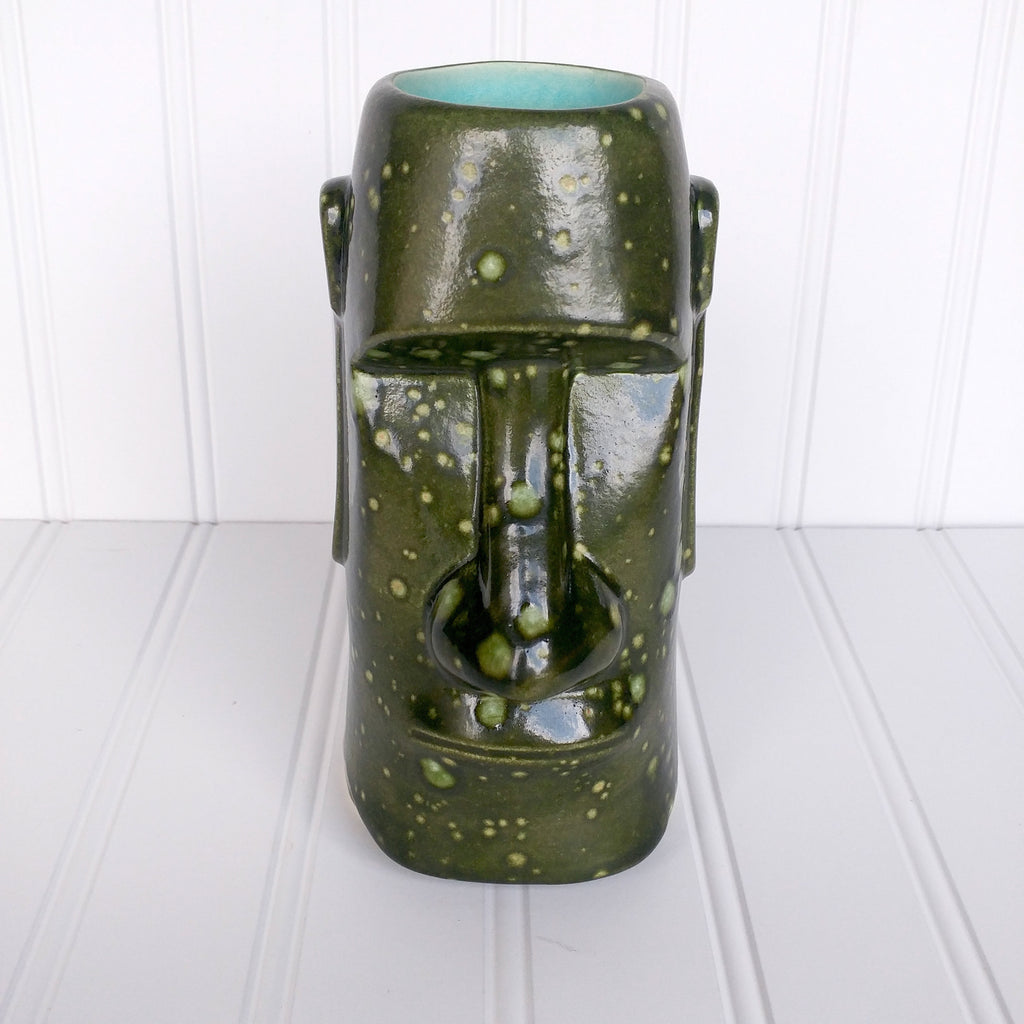 Classic Moai Tiki Mug - Gator Green