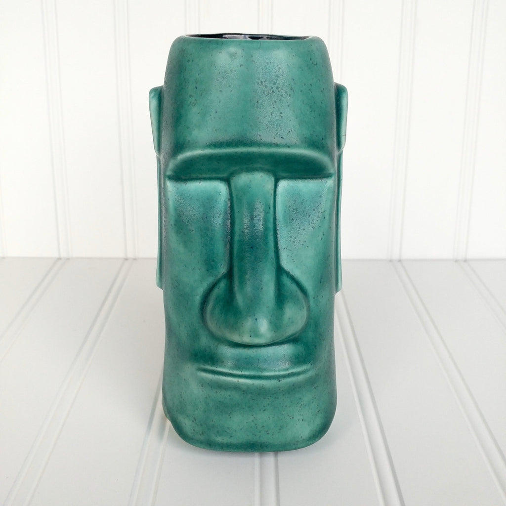 Classic Moai Tiki Mug - Teal