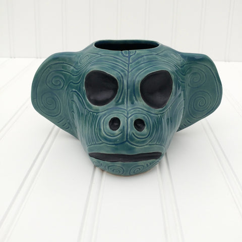 Mean Maori Monkey - Turquoise