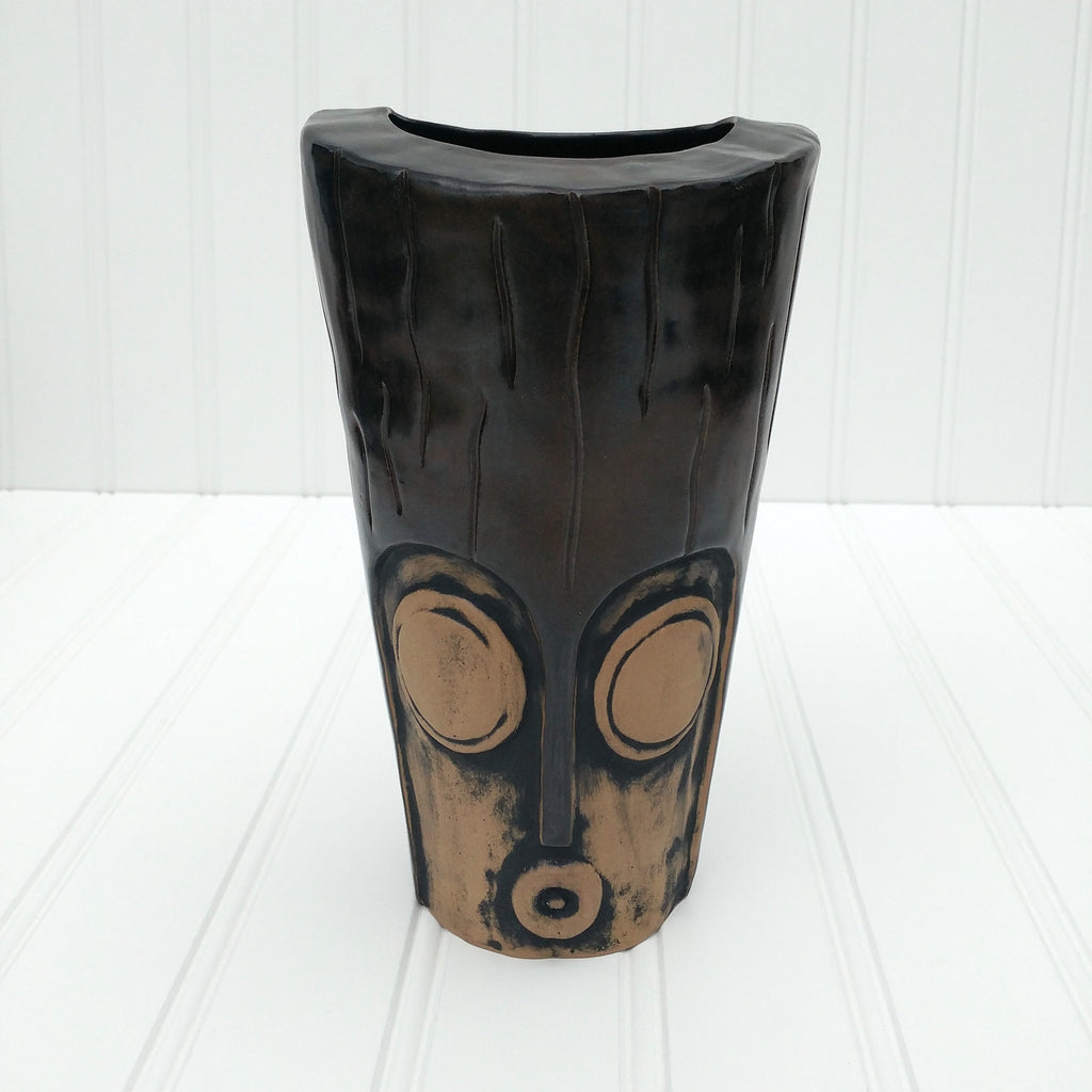 Hamu Tiki Mug - Aged Wood