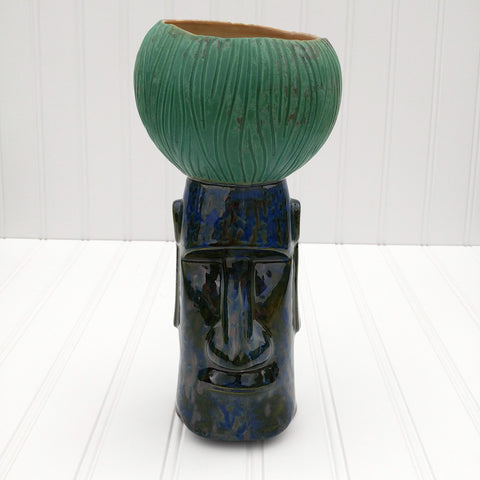 Magical Moai Coconut Chalice - Blue Surf
